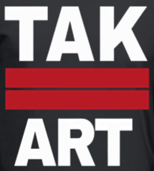 TAK ART red stipe
